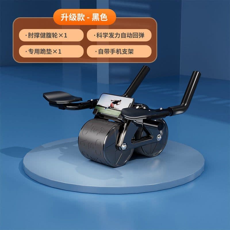 image-Smartmi 2KG Orange Abdominal Wheel - Elbow Support Fitness Equipment