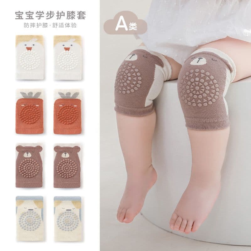 image-Baby Knee Pads - Anti-slip Crawling Toddler