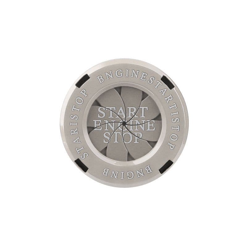 image-Universal Zinc Alloy Motorcycle Start Button Protection Cover - Ignition Switch Ring