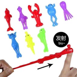image-Zhijia TPR Catapult Dinosaur Toy - Kids Launch Slingshot