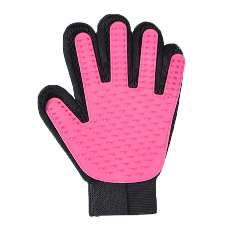 image-Pet Grooming Gloves - Dog Hair Removal Silicone