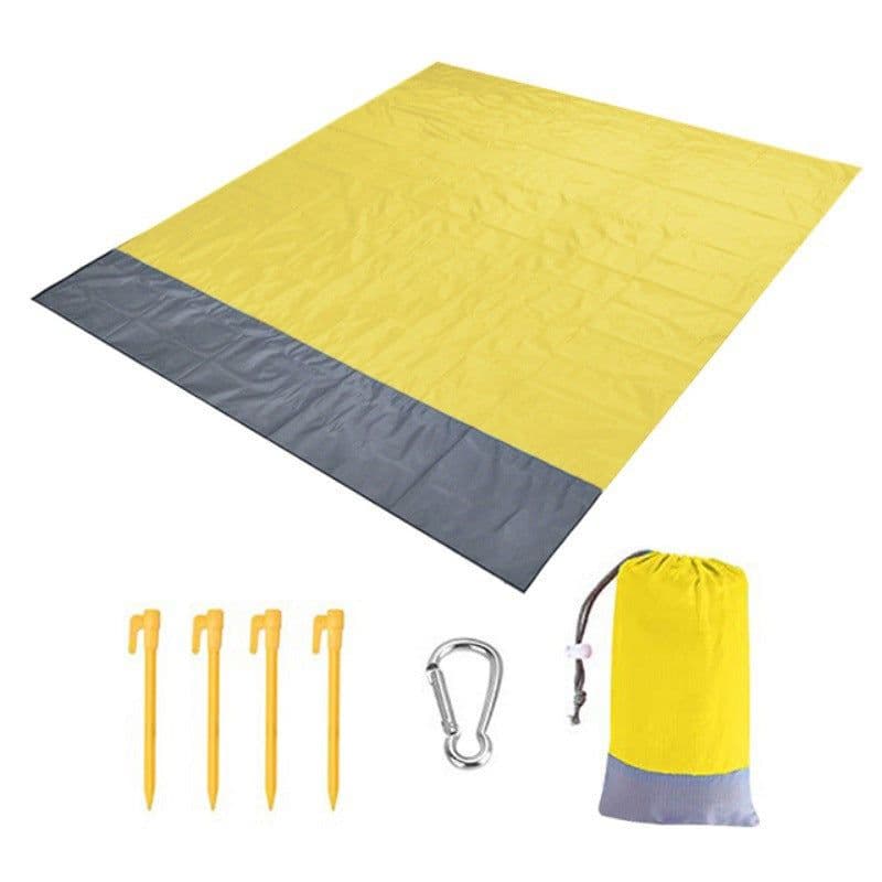 image-Beach Mat Waterproof, Sand-Proof Portable Ultra-Thin Camping Picnic Mat