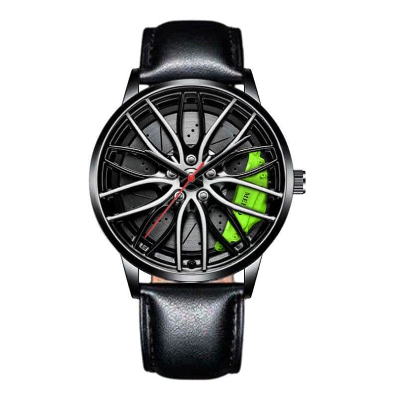 image-Men's Sports Watch - Racing Design 41mm