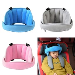 image-Car Baby Head Support Belt - Pink