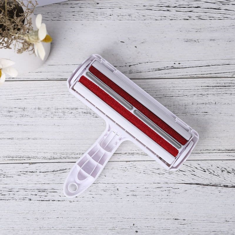 image-Pet Hair Removal Roller Brush - Red Washable
