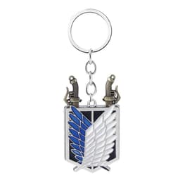 image-Wings of Freedom Attack on Titan Survey Corps Keychain Pendant Necklace