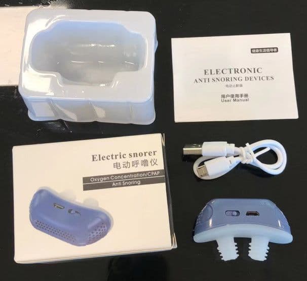 image-Realm Anti-Snoring Device - Electric Massage Wearable