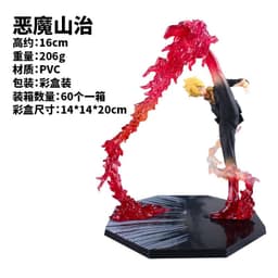 image-Ming Hong One Piece Luffy Ace Sanji Doll Figure Set