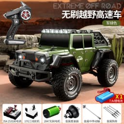 image-Suchiyu 1:16 RC Off-Road Car - Red Remote Control Toy