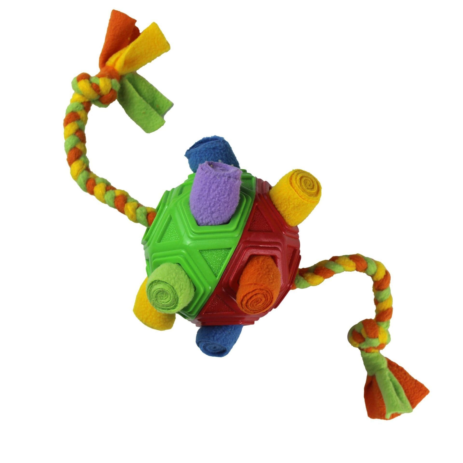 image-Dog Snuffle Ball Toy - Puzzle Treat Dispenser Chew Toy