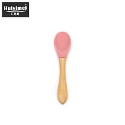 image-Leida Silicone Baby Bowl Set - Purple Anti-Fall Spoon Included