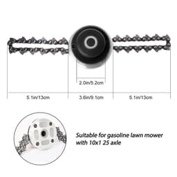 image-Cross-border Electric Nylon Chain Multi-Functional Durable Mower Head