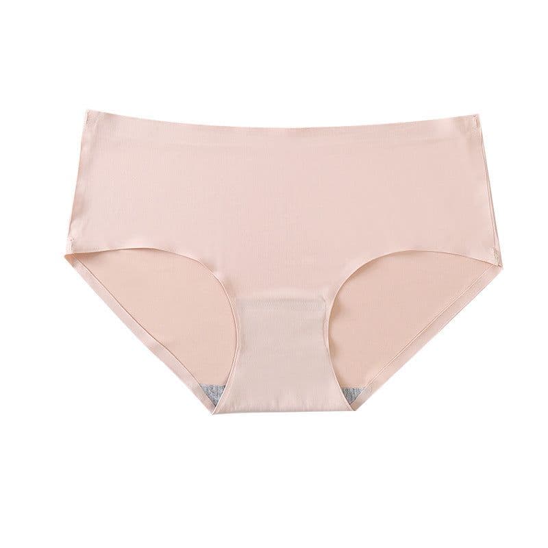 image-Women's High-Waist Nylon Briefs - Light Purple XXL