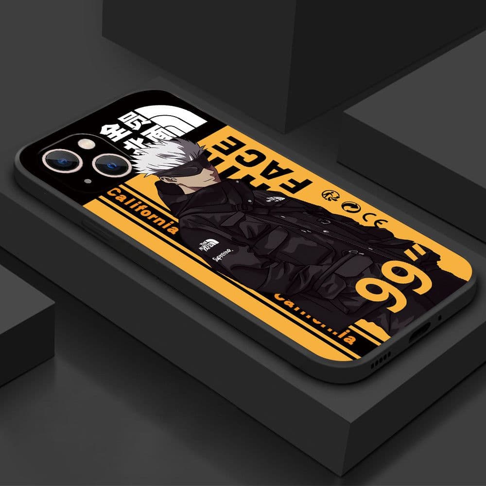 image-iPhone 14 Max TPU Cartoon Case - Anti-fall Black