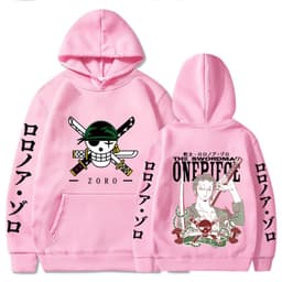 image-One Piece Anime Acrylic Hoodie - 5XL Loose Casual Pullover