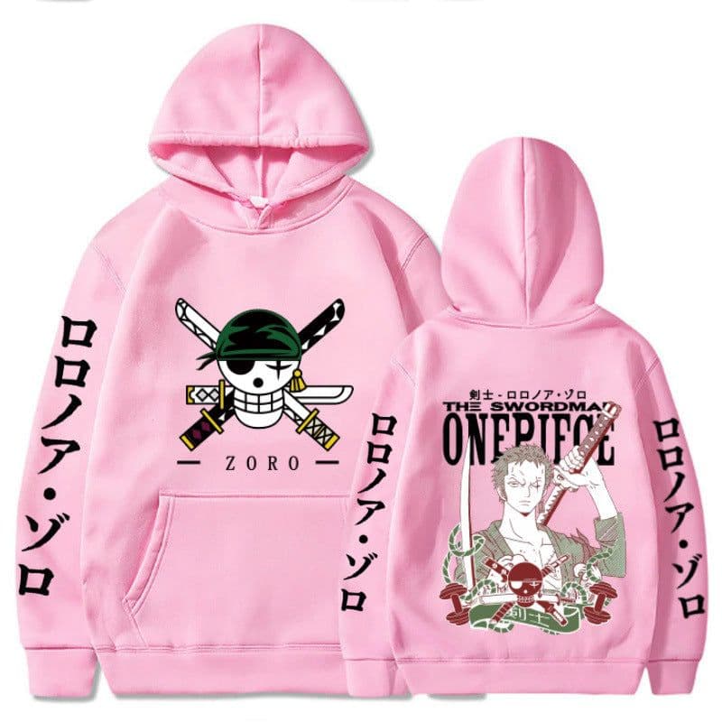 image-One Piece Anime Acrylic Hoodie - 5XL Loose Casual Pullover