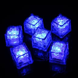 image-Autonomy LED Ice Cube Bar KTV Toy - Colorful Water-Activated Flash Lamp