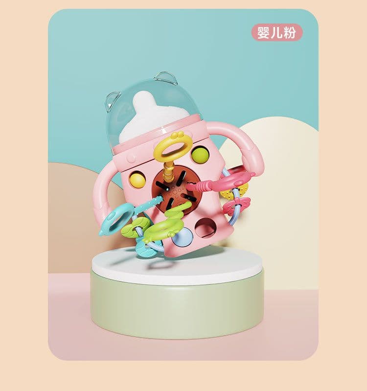 image-Baby Rattle Toy - Musical Educational 0-12 Months