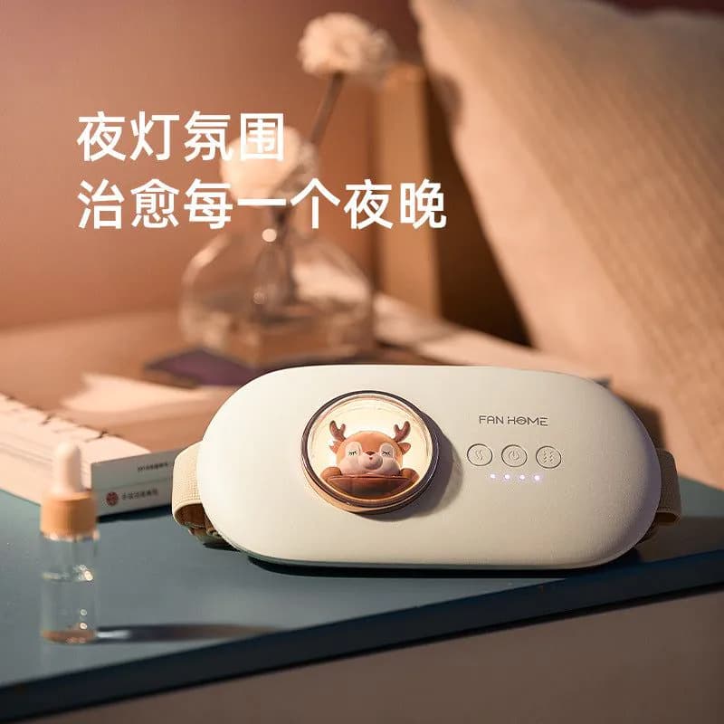 image-The new warm palace belt massager protects the palace aunt artifact graphene electric heating belt girls waist warm palace treasure