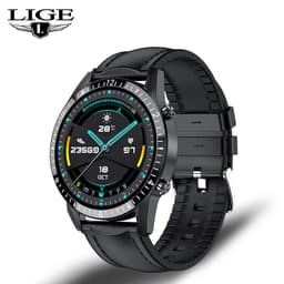 image-LIGE/Bangwei Multifunctional Smart Watch Bluetooth Call Pedometer Blood Pressure Heart Rate Detection Waterproof Watch