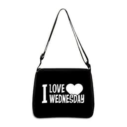 image-Cross-border Adams family Wednesday addams ladies shoulder bag niche armpit bag fashion handbag
