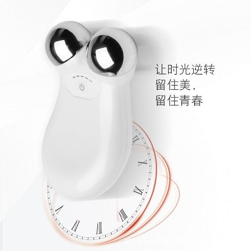 image-Microcurrent Beauty Roller - Green, 500-800mAh Radio Frequency Lift