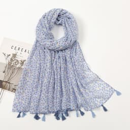 image-Japanese/Korean Butterfly Print Sun Protection Scarf, Beach Towel, 180x90cm