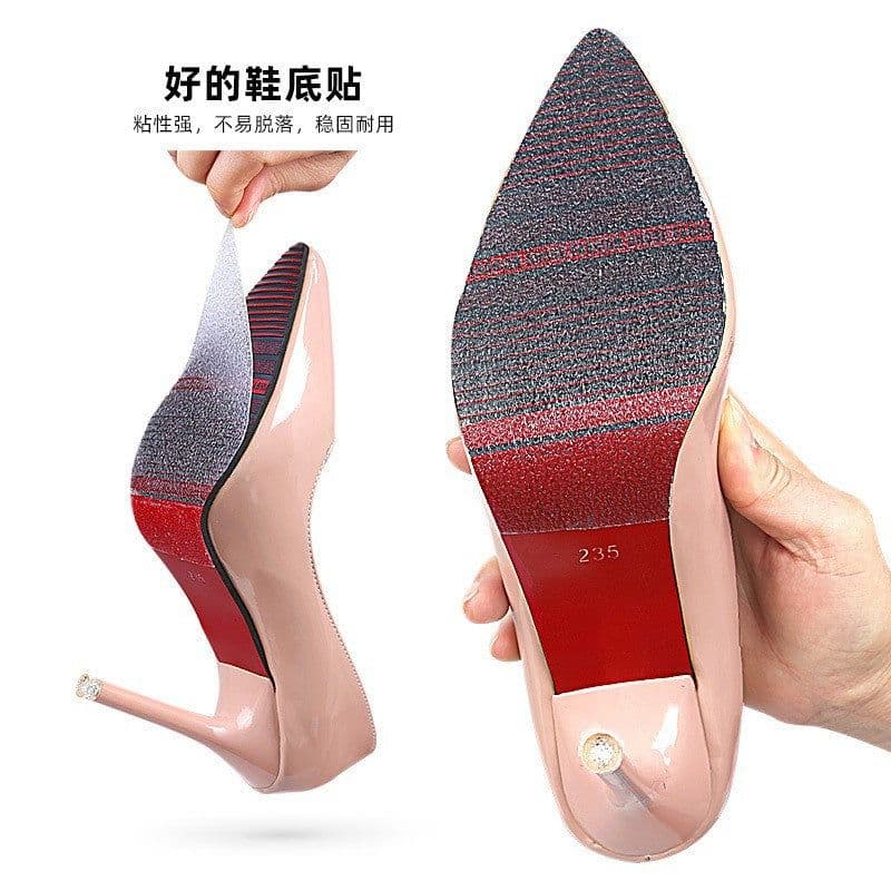 image-Sole anti-slip stickers PEVA anti-slip tape transparent rubber anti-slip mat sports shoes protection anti-slip wear-resistant rubber pad stickers
