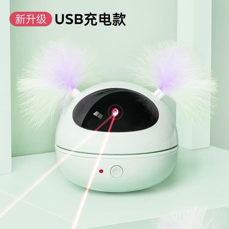 image-Electric Cat Toy Laser Pen Stick - Automatic