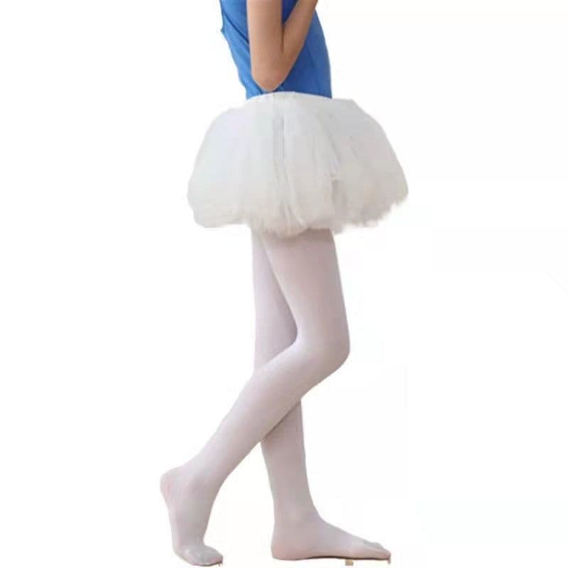 image-Children's Dance Socks - Red Velvet Pantyhose L