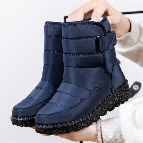 image-Saiqilong Women's Snow Boots - Waterproof High Top