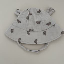 image-INS Baby Sun Hat Cotton Rabbit Ears Fisherman