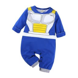 image-Cross-border baby long-sleeved romper autumn new baby jumpsuit cartoon character outdoor crawling clothes one piece delivery