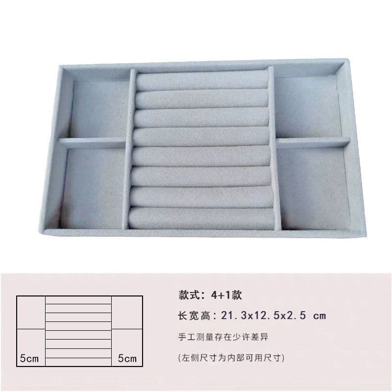 image-Jewelry Storage Tray - Desktop Organizer