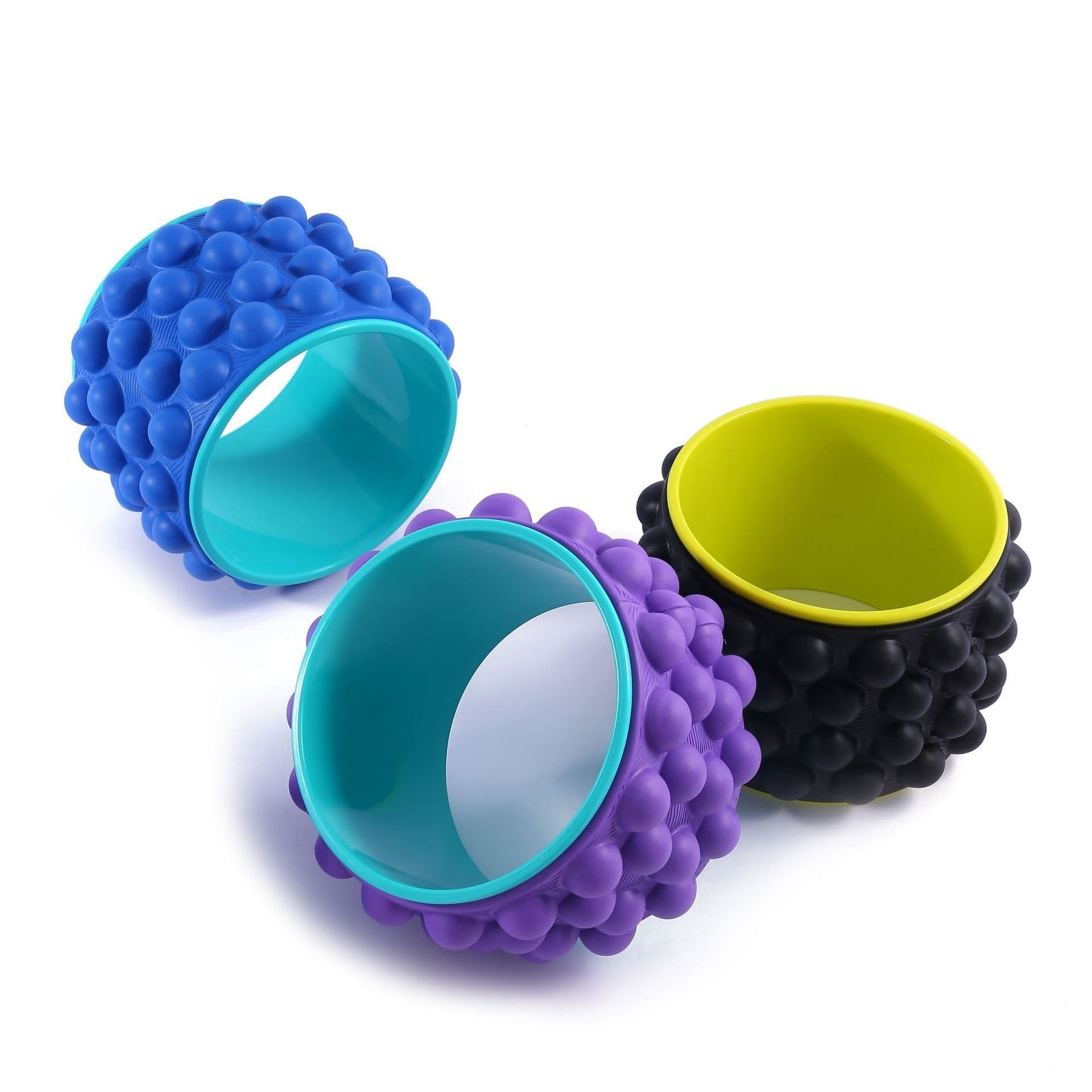 image-Yoga wheel sports auxiliary open back Pilates circle yoga auxiliary fitness supplies household outdoor equipment wholesale