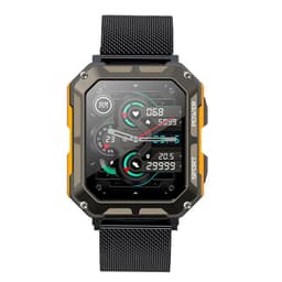 image-C20PRO Bluetooth Smart Watch - Heart Rate Monitor, Sports, Orange