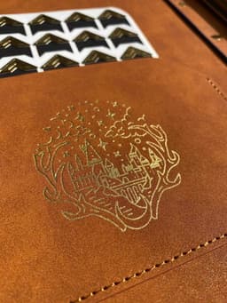 image-Harry Potter Hogwarts Notebook A5 Blue