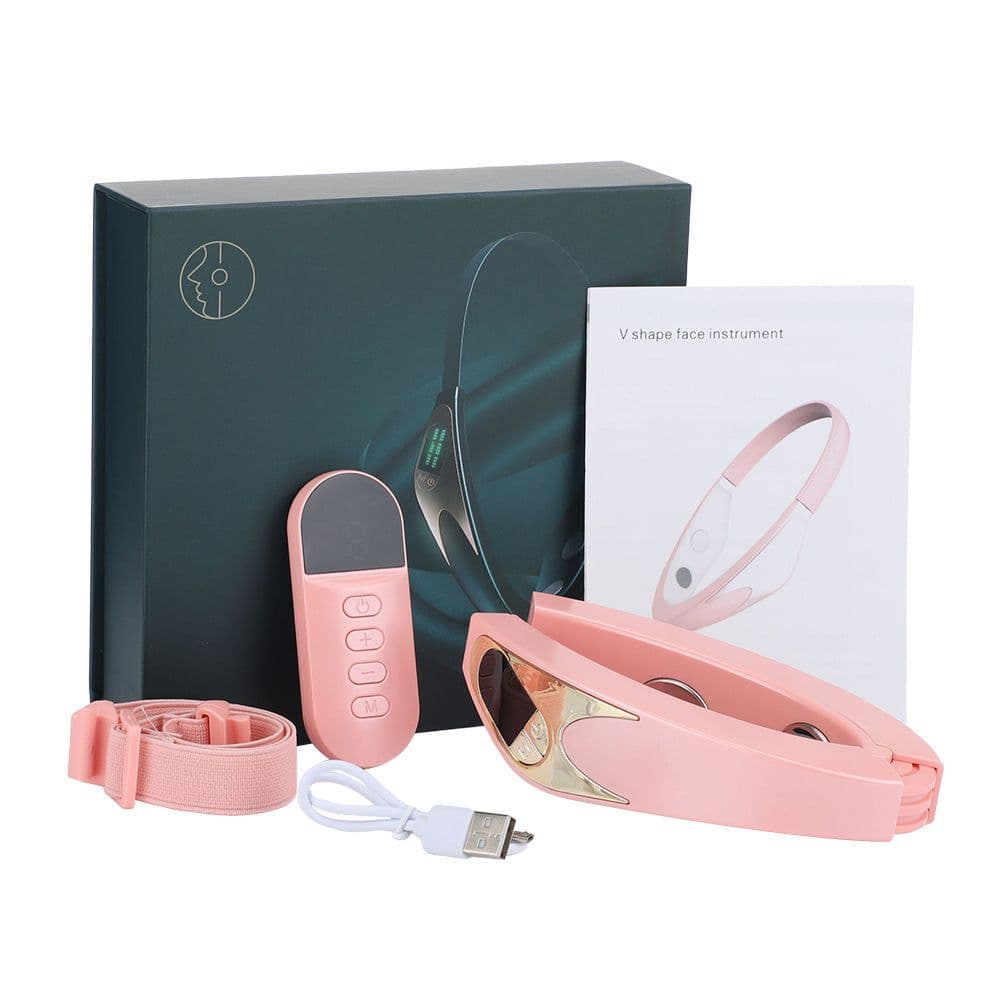 image-EMS Facial Slimming Device - Wireless Remote V-Face Massager
