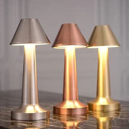 image-Nordic LED Retro Table Lamp - European Style, Decorative, Metal, Simple