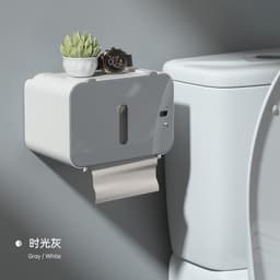 image-Automatic Paper Towel Dispenser - Coral Blue