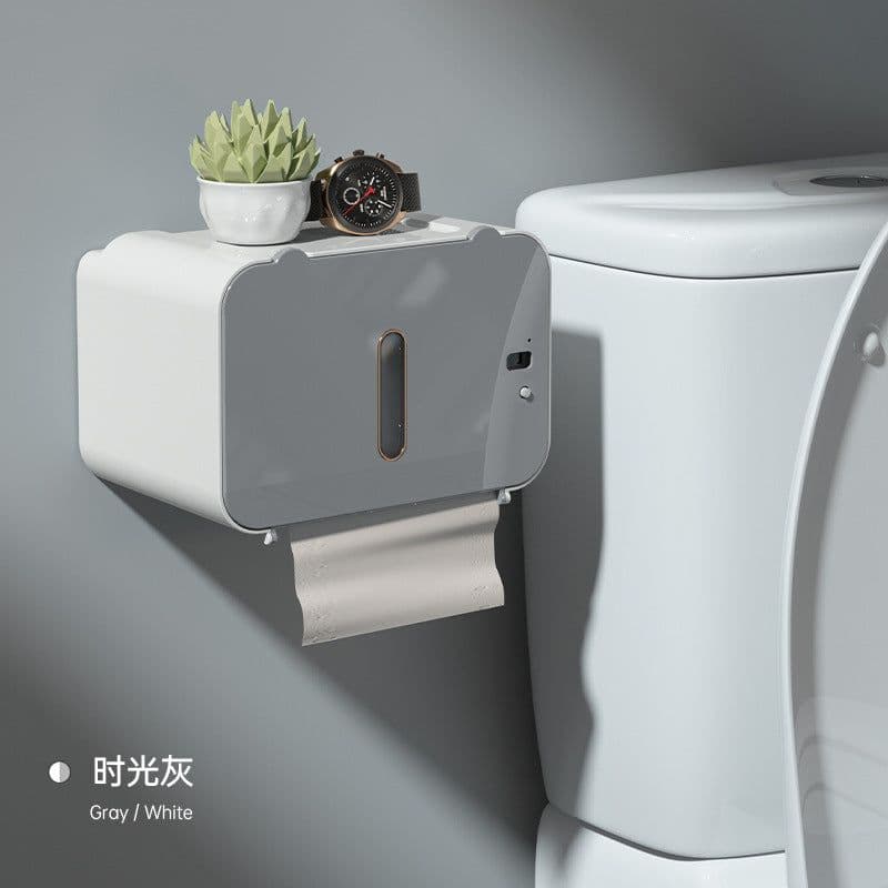 image-Automatic Paper Towel Dispenser - Coral Blue