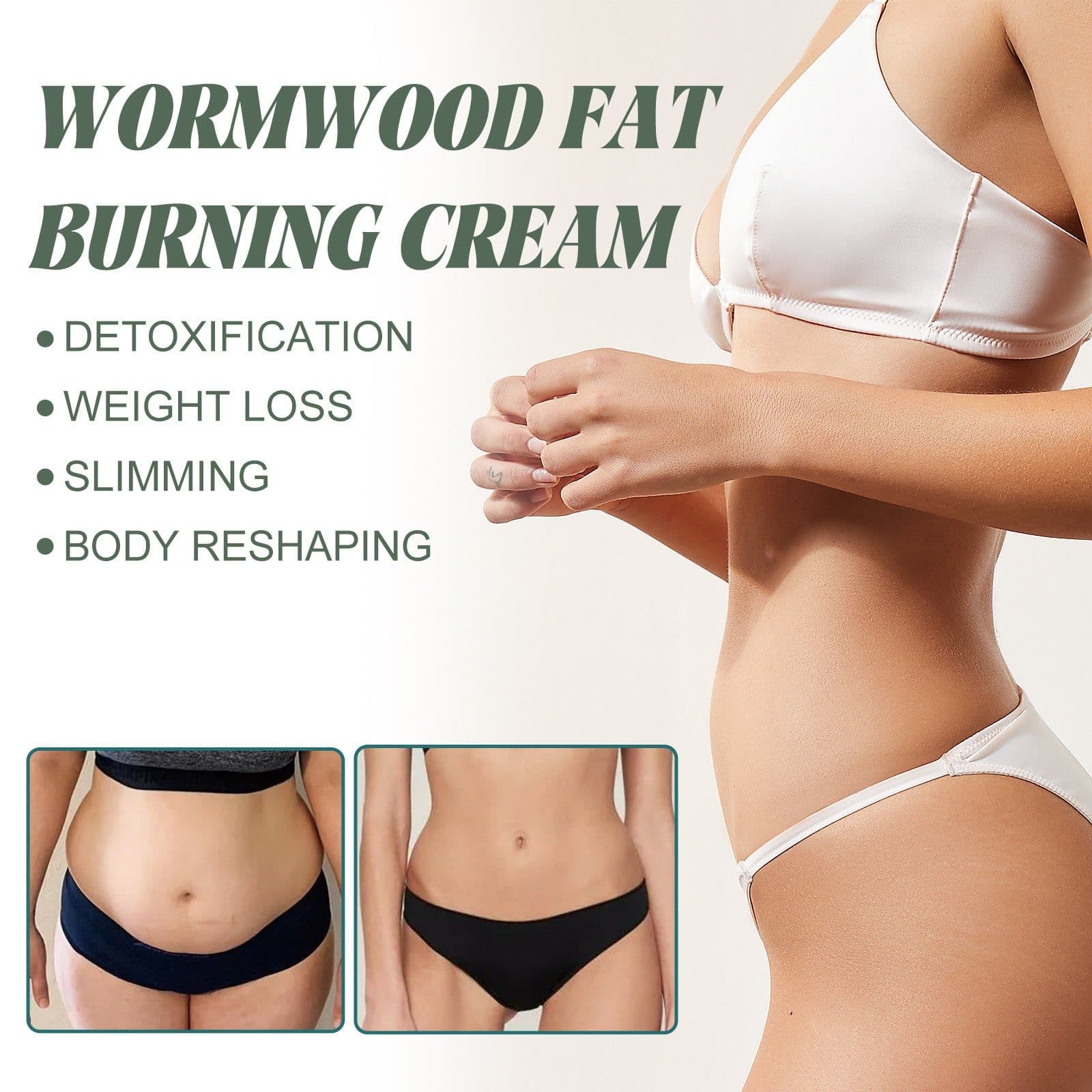 image-South Moon Wormwood Slimming Cream - Body Firming