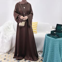 image-Loriya Maroon Dress XXL Long Sleeve Lace Up