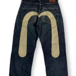 image-European and American hip-hop American style first year classic niche ins print men and women loose trendy trousers cool jeans