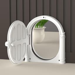 image-Pet Door - Brown Plastic Large