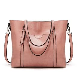 image-ANNMUU Tote Bag - Brown PU Leather Shoulder Bag
