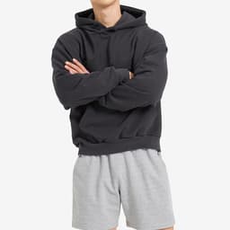 image-Men's 2023 Hoodie - Hong Kong Style Off-Shoulder Cotton Sweatshirt