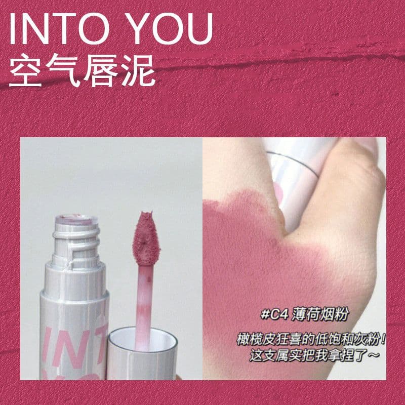 image-Into You Air Lip Mud Matte Lipstick - White 3 Years Shelf Life