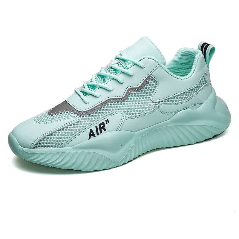image-Men's Running Shoes - Green Breathable Sports Casual