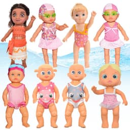 image-Beach Swimming Pool Interactive Electric Doll for Kids, Summer Water Toy